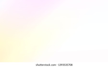 Abstract Blurred Gradient Background With Light. For Greeting Card, Brochure, Banner Calendar. Vector Illustration