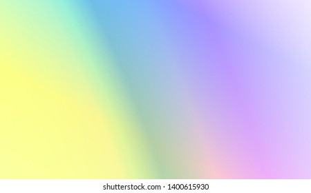 Abstract Blurred Gradient Background With Light. For Greeting Card, Brochure, Banner Calendar. Vector Illustration