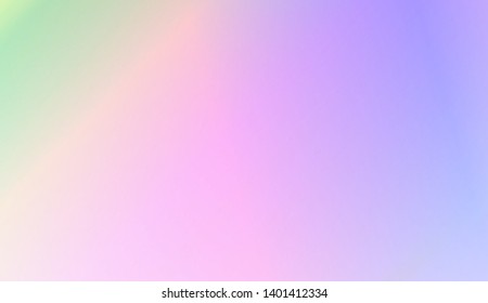 Abstract Blurred Gradient Background With Light. For Greeting Card, Brochure, Banner Calendar. Vector Illustration
