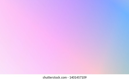 Abstract Blurred Gradient Background With Light. For Greeting Card, Brochure, Banner Calendar. Vector Illustration