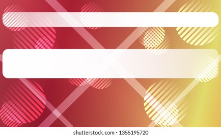Abstract Blurred Gradient Background with Line, Circle. For Bright Website Banner, Invitation Card, Scree Wallpaper. Vector Illustration