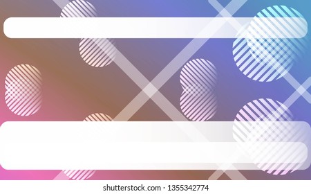 Abstract Blurred Gradient Background with Line, Circle. With Light. For Bright Website Banner, Invitation Card, Scree Wallpaper. Vector Illustration
