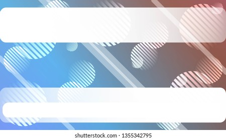 Abstract Blurred Gradient Background with Line, Circle. With Light. For Bright Website Banner, Invitation Card, Scree Wallpaper. Vector Illustration