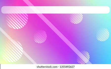 Abstract Blurred Gradient Background with Line, Circle. For Screen Cell Phone. Vector Illustration