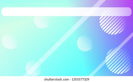 Abstract Blurred Gradient Background with Line, Circle. For Screen Cell Phone. Vector Illustration