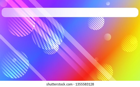 Abstract Blurred Gradient Background with Line, Circle. With Light. For Your Graphic Invitation Card, Poster, Brochure. Vector Illustration