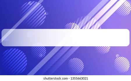Abstract Blurred Gradient Background with Line, Circle. For Bright Website Banner, Invitation Card, Scree Wallpaper. Vector Illustration