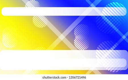 Abstract Blurred Gradient Background with Line, Circle. With Light. For Your Graphic Invitation Card, Poster, Brochure. Vector Illustration