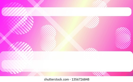 Abstract Blurred Gradient Background with Line, Circle. With Light. For Your Graphic Invitation Card, Poster, Brochure. Vector Illustration