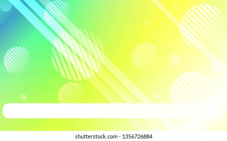 Abstract Blurred Gradient Background with Line, Circle. With Light. For Your Graphic Invitation Card, Poster, Brochure. Vector Illustration