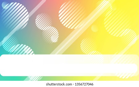 Abstract Blurred Gradient Background with Line, Circle. With Light. For Your Graphic Invitation Card, Poster, Brochure. Vector Illustration
