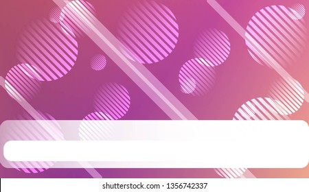 Abstract Blurred Gradient Background with Line, Circle. With Light. For Bright Website Banner, Invitation Card, Scree Wallpaper. Vector Illustration