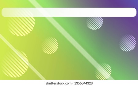 Abstract Blurred Gradient Background with Line, Circle. With Light. For Bright Website Banner, Invitation Card, Scree Wallpaper. Vector Illustration