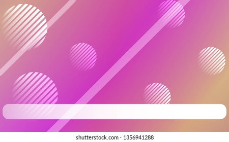 Abstract Blurred Gradient Background with Line, Circle. With Light. For Bright Website Banner, Invitation Card, Scree Wallpaper. Vector Illustration