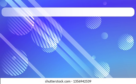 Abstract Blurred Gradient Background with Line, Circle. For Bright Website Banner, Invitation Card, Scree Wallpaper. Vector Illustration