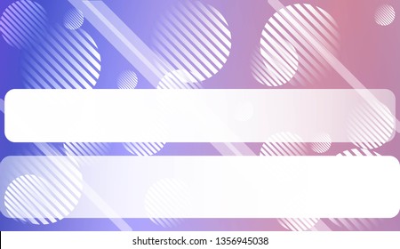 Abstract Blurred Gradient Background with Line, Circle. For Bright Website Banner, Invitation Card, Scree Wallpaper. Vector Illustration