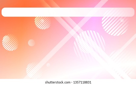Abstract Blurred Gradient Background with Line, Circle. For Screen Cell Phone. Vector Illustration