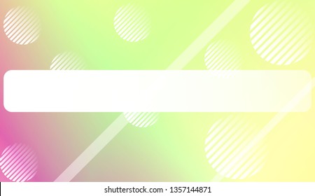 Abstract Blurred Gradient Background with Line, Circle. For Screen Cell Phone. Vector Illustration