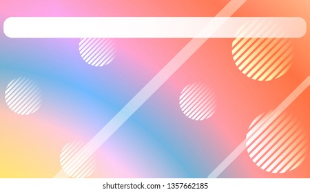 Abstract Blurred Gradient Background with Line, Circle. With Light. For Your Graphic Design, Banner Or Poster. Vector Illustration