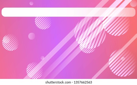 Abstract Blurred Gradient Background with Line, Circle. With Light. For Bright Website Banner, Invitation Card, Scree Wallpaper. Vector Illustration