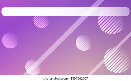 Abstract Blurred Gradient Background with Line, Circle. With Light. For Bright Website Banner, Invitation Card, Scree Wallpaper. Vector Illustration