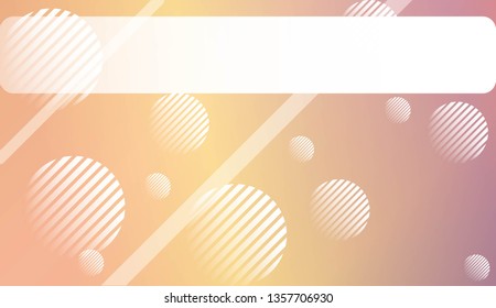 Abstract Blurred Gradient Background with Line, Circle. With Light. For Bright Website Banner, Invitation Card, Scree Wallpaper. Vector Illustration