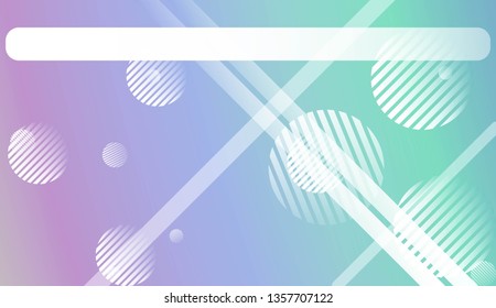Abstract Blurred Gradient Background with Line, Circle. With Light. For Bright Website Banner, Invitation Card, Scree Wallpaper. Vector Illustration