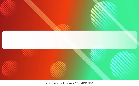 Abstract Blurred Gradient Background with Line, Circle. For Bright Website Banner, Invitation Card, Scree Wallpaper. Vector Illustration