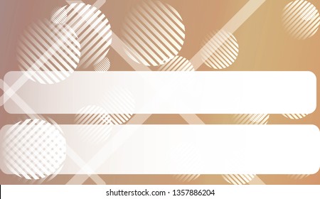 Abstract Blurred Gradient Background with Line, Circle. For Bright Website Banner, Invitation Card, Scree Wallpaper. Vector Illustration