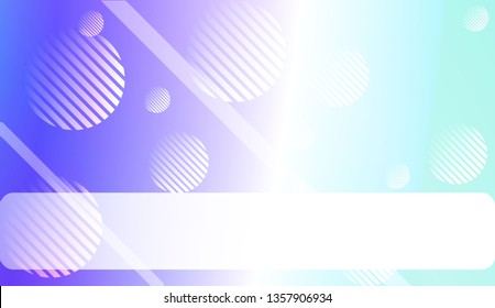 Abstract Blurred Gradient Background with Line, Circle. For Screen Cell Phone. Vector Illustration