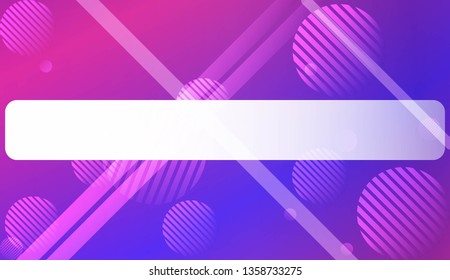 Abstract Blurred Gradient Background with Line, Circle. With Light. For Bright Website Banner, Invitation Card, Scree Wallpaper. Vector Illustration
