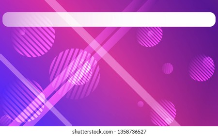 Abstract Blurred Gradient Background with Line, Circle. With Light. For Bright Website Banner, Invitation Card, Scree Wallpaper. Vector Illustration
