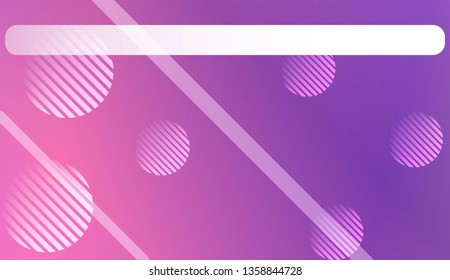 Abstract Blurred Gradient Background with Line, Circle. With Light. For Bright Website Banner, Invitation Card, Scree Wallpaper. Vector Illustration