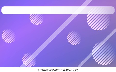 Abstract Blurred Gradient Background with Line, Circle. With Light. For Bright Website Banner, Invitation Card, Scree Wallpaper. Vector Illustration