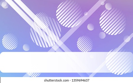 Abstract Blurred Gradient Background with Line, Circle. With Light. For Bright Website Banner, Invitation Card, Scree Wallpaper. Vector Illustration