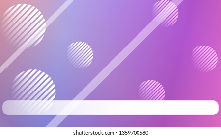 Abstract Blurred Gradient Background with Line, Circle. With Light. For Bright Website Banner, Invitation Card, Scree Wallpaper. Vector Illustration
