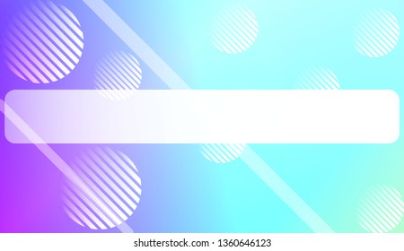 Abstract Blurred Gradient Background with Line, Circle. For Screen Cell Phone. Vector Illustration