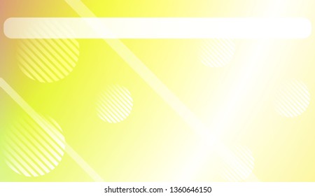 Abstract Blurred Gradient Background with Line, Circle. For Screen Cell Phone. Vector Illustration