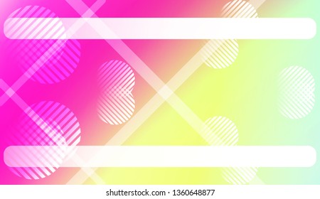 Abstract Blurred Gradient Background with Line, Circle. With Light. For Your Graphic Design, Banner Or Poster. Vector Illustration