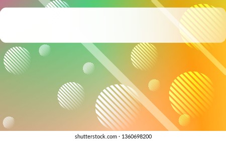 Abstract Blurred Gradient Background with Line, Circle. With Light. For Your Graphic Invitation Card, Poster, Brochure. Vector Illustration