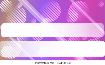 Abstract Blurred Gradient Background with Line, Circle. For Bright Website Banner, Invitation Card, Scree Wallpaper. Vector Illustration