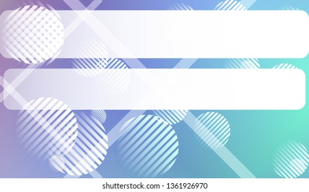 Abstract Blurred Gradient Background with Line, Circle. With Light. For Bright Website Banner, Invitation Card, Scree Wallpaper. Vector Illustration