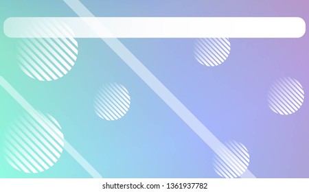 Abstract Blurred Gradient Background with Line, Circle. With Light. For Bright Website Banner, Invitation Card, Scree Wallpaper. Vector Illustration