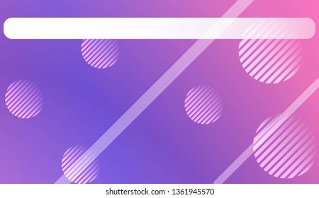 Abstract Blurred Gradient Background with Line, Circle. With Light. For Bright Website Banner, Invitation Card, Scree Wallpaper. Vector Illustration
