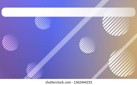 Abstract Blurred Gradient Background with Line, Circle. With Light. For Bright Website Banner, Invitation Card, Scree Wallpaper. Vector Illustration