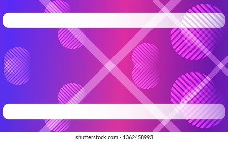 Abstract Blurred Gradient Background with Line, Circle. With Light. For Bright Website Banner, Invitation Card, Scree Wallpaper. Vector Illustration