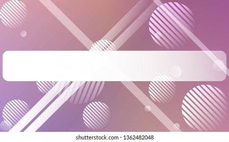 Abstract Blurred Gradient Background with Line, Circle. With Light. For Bright Website Banner, Invitation Card, Scree Wallpaper. Vector Illustration