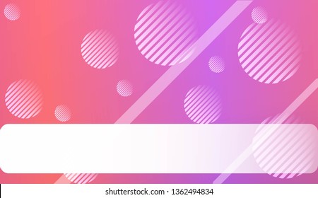 Abstract Blurred Gradient Background with Line, Circle. With Light. For Bright Website Banner, Invitation Card, Scree Wallpaper. Vector Illustration