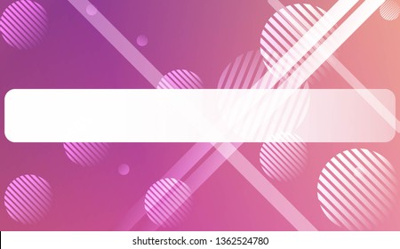 Abstract Blurred Gradient Background with Line, Circle. With Light. For Bright Website Banner, Invitation Card, Scree Wallpaper. Vector Illustration