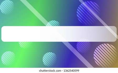 Abstract Blurred Gradient Background with Line, Circle. With Light. For Bright Website Banner, Invitation Card, Scree Wallpaper. Vector Illustration
